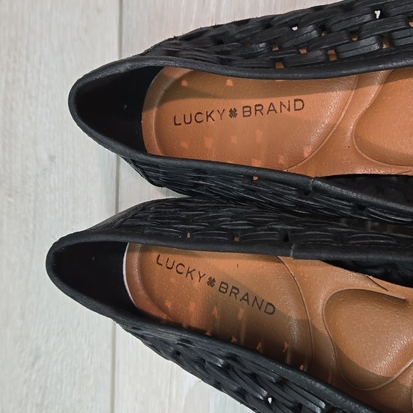 Lucky Brand Women Emmie 4 Leather Loafer Slip on shoes sz 10 - Picture 5 of 11